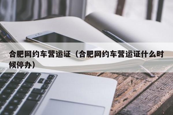 合肥网约车营运证（合肥网约车营运证什么时候停办）