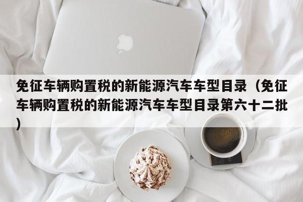 免征车辆购置税的新能源汽车车型目录（免征车辆购置税的新能源汽车车型目录第六十二批）