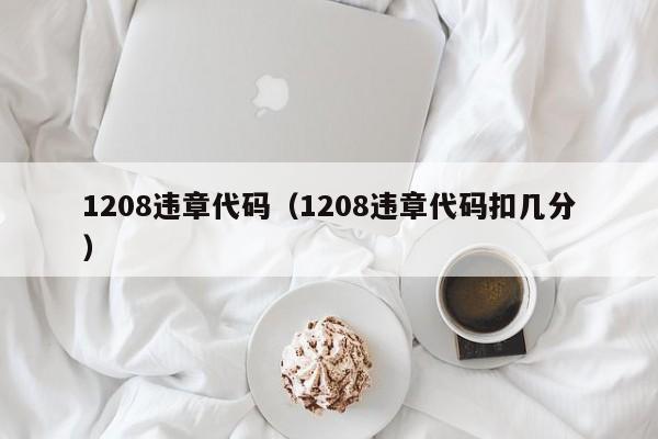 1208违章代码（1208违章代码扣几分）